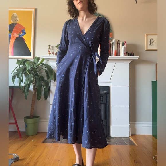 Comfy long cotton dress - Picture 2 of 4